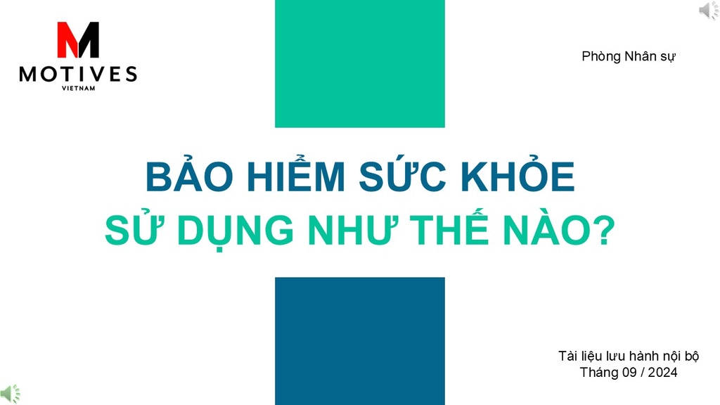 BẢO HIỂM SỨC KHỎE SỬ DỤNG NHƯ THẾ NÀO? [012101]